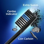 Oral B Cepillo Dental Suave Indicator Black Charcoal (2 Unidades) #4