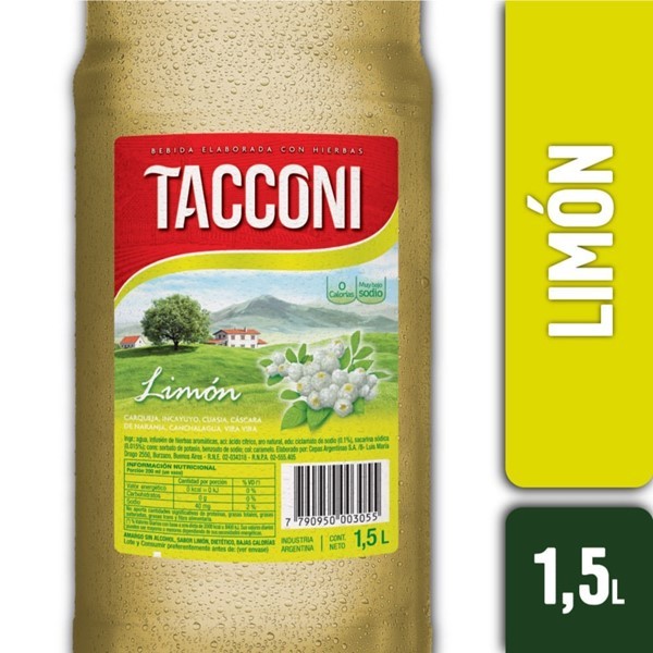 Amargo Tacconi Limón 1.5 L
