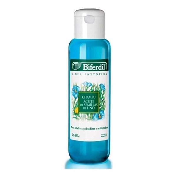 Biferdil Shampoo Aceite Semilla Lino Quebradizos 400 ml #1