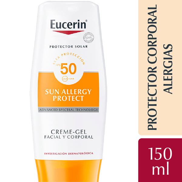 Eucerin Crema-Gel Facial Y Corporal Protector Solar Fps 50 150 ml #1