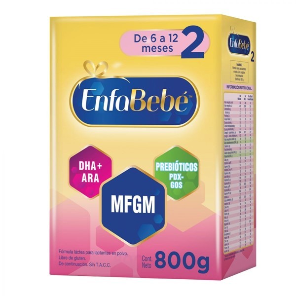 Enfabebe Leche Infantil en Polvo Etapa 2 (800 Gr) #1