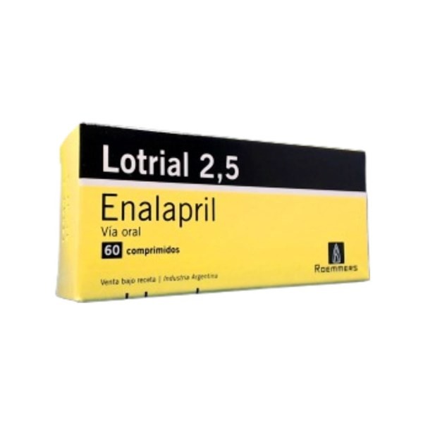 Roemmers Lotrial 2,5 Mg Enalapril x 60 Comp #1