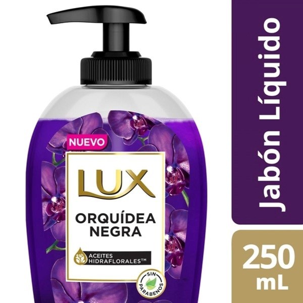 Lux Jabon Liquido Para Manos Orquideas Negra 250 ml alt