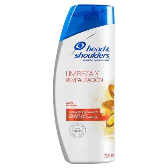 Head & Shoulders Shampoo Limpieza Y Revitalizacion Aceite de Argan 700 ml #1