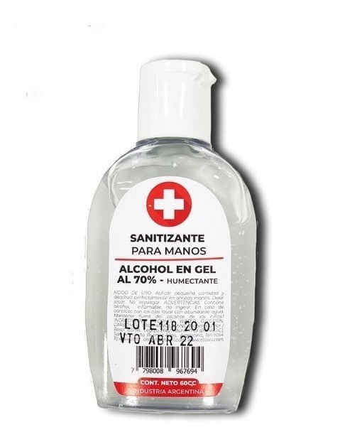 Otowil Alcohol en Gel Neutro Al 70% 60 ml #1