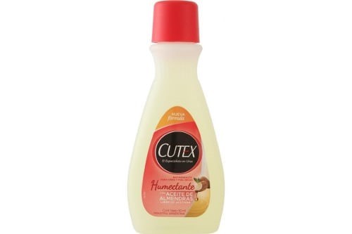 Cutex Quita Esmalte Humectante Con Aceite de Almendras 100 ml