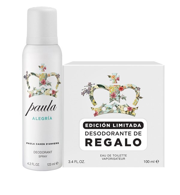Paula Cahen D'anvers Pack Alegria (Edt 100 ml + Deo 123 Ml) #1