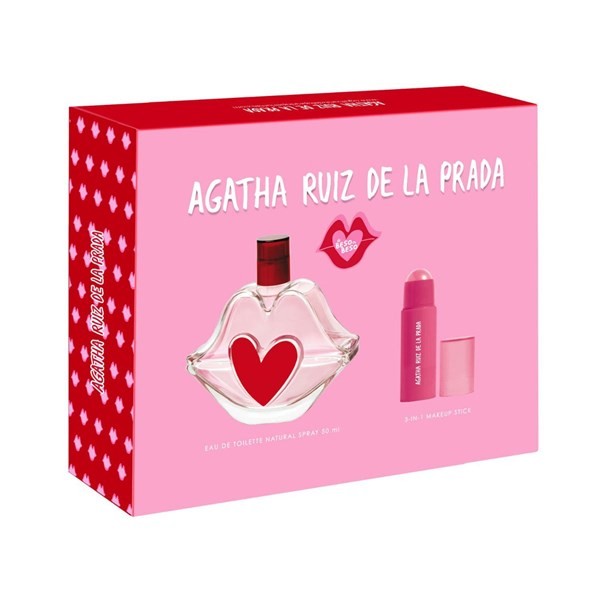 Agatha Ruiz de La Prada de Beso en Beso Edt 100 ml + Make up stick