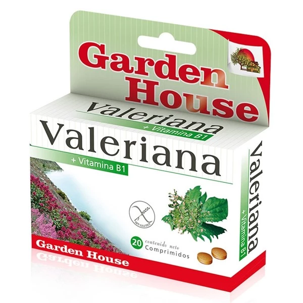 Garden House Suplemento Dietario Valeriana + Vitamina B1 (20 Comprimidos)