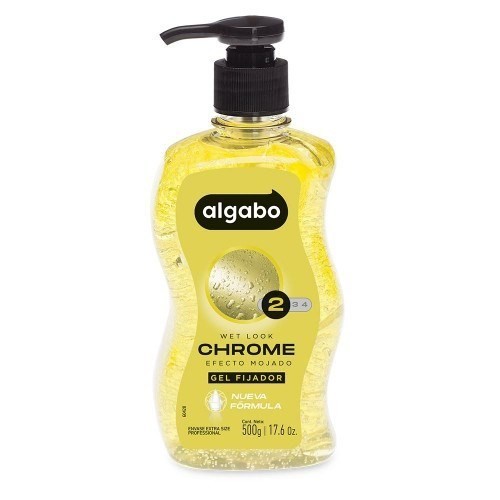 Algabo Gel Capilar Frasco | X500gr Efecto Humedo #1