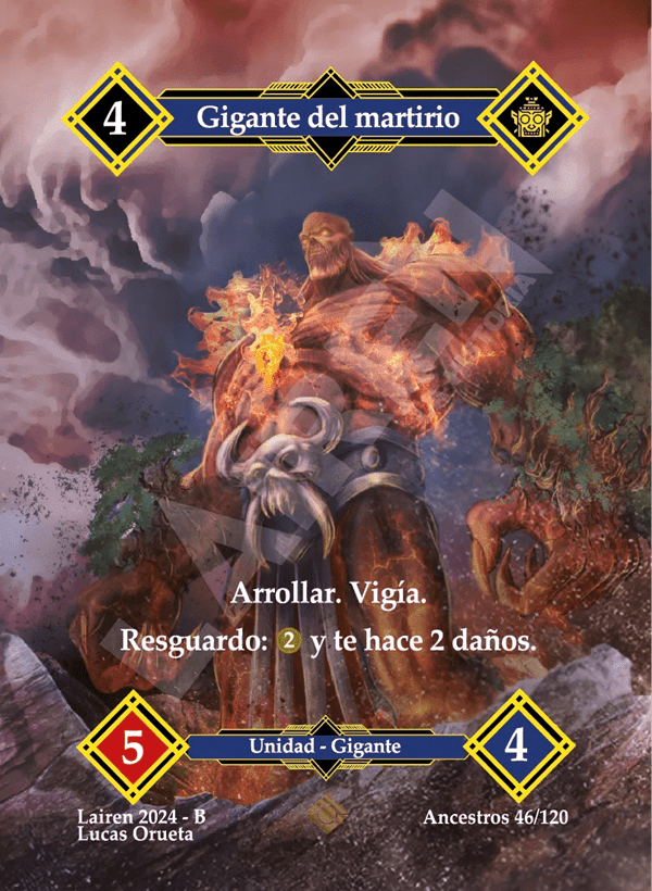 046 Gigante Del Martirio Full Art - Coste 4