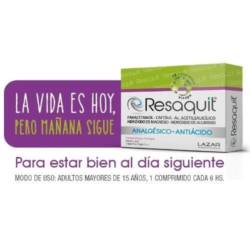 Resaquit Comprimidos Bicapa X 4 alt
