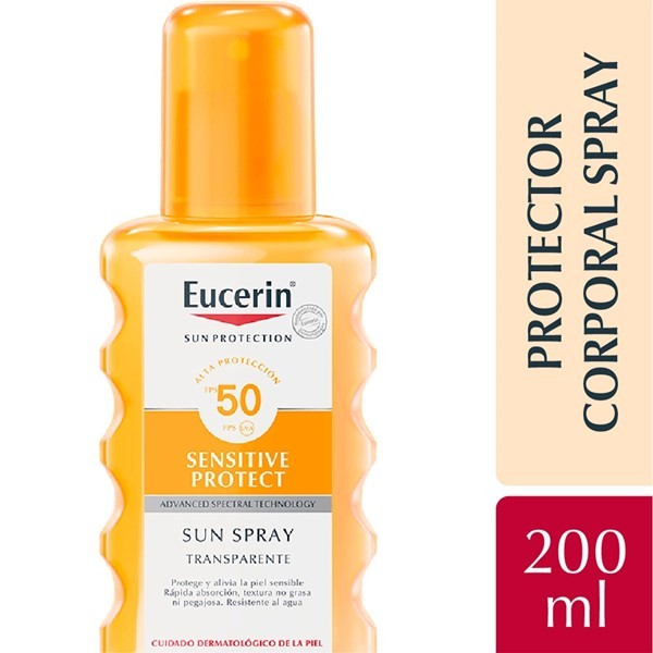 Eucerin Protector Solar en Spray Transparente Sensitive Protect Fps 50 200 ml alt