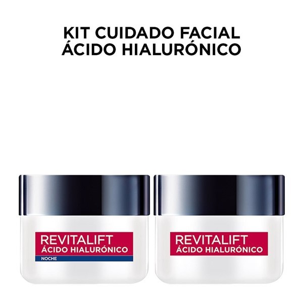Loreal Paris Combo cuidado facial ácido hialurónico #1
