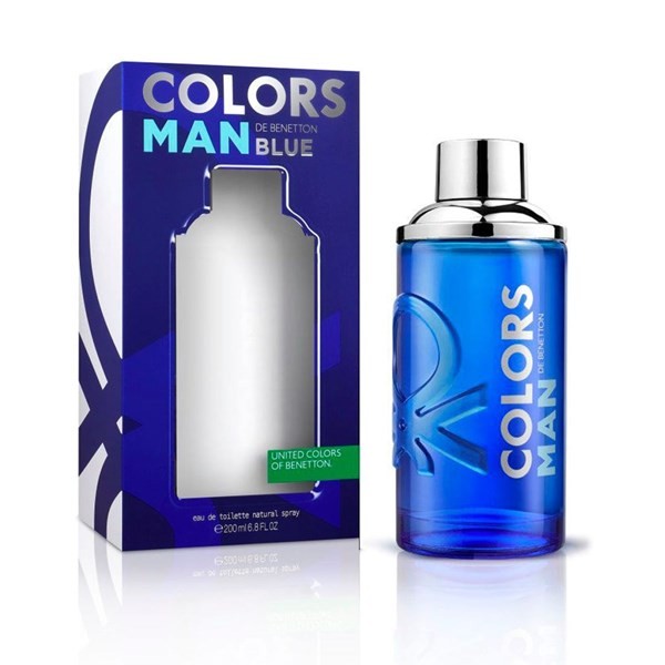 Benetton Colors Man Blue Eau de Toilette | Fragancia masculina fresca, sensual y vibrante alt