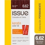 Issue Kit Tintura en Crema Keratin Color 6.62 Rojo Intenso Nacarado #1