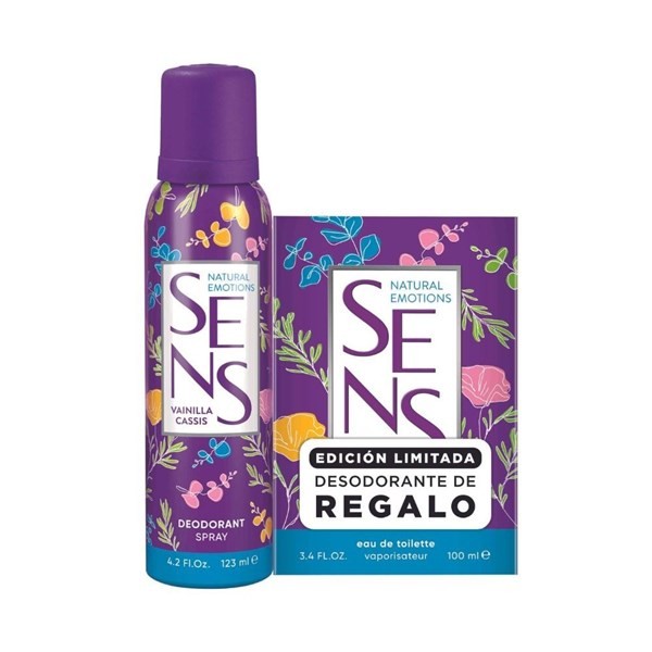 Sens Set Vainilla Cassis Edt 100 ml + Deo Tamaño 2 Unid #1