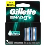 Gillette Repuestos de Afeitar Extra Lubricante 3 mach 2U #2 Gillette Repuestos de Afeitar Extra Lubricante 3 mach 2U #2