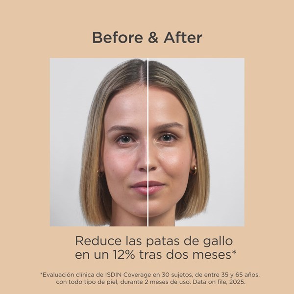 Isdin Base Maquillaje Coverage Spf50 30 ml Tono 1 Pearl alt