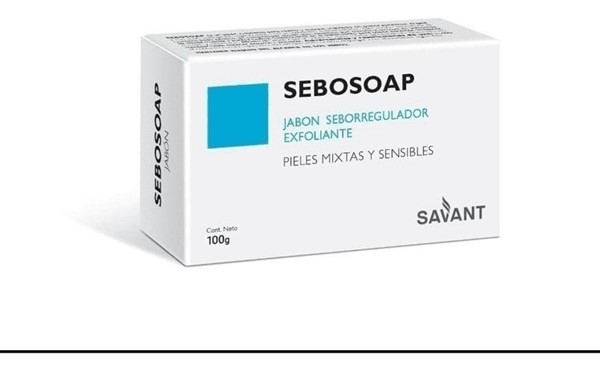 Sebosoap Seborregulador Exfoliante Jabón 100 g 2X1 alt