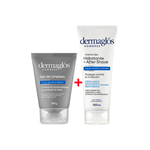 Kit Dermaglós Hombres Rutina Facial Limpieza + Hidratación 2 Unid #1