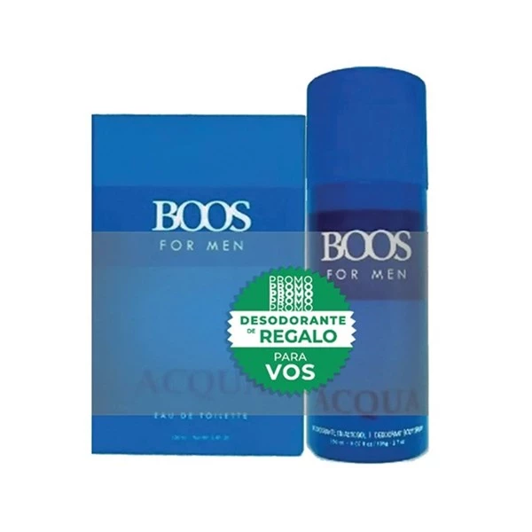 Boos Set Aqua Edt 100 ml + Deo Tamaño 2 Unid
