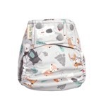 Pañal de Tela Baby Pelle Con Broches Animales Grises Multitalle Talle Multitalle #2