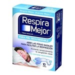 Respira Mejor Tiras Nasales Piel Sensible x 10 Tiras #1