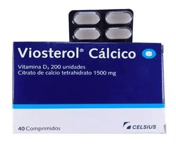 Celsius S.A Viosterol Calcico 40 comprimidos | Vitamina D 3 #1