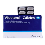 Celsius S.A Viosterol Calcico 40 comprimidos | Vitamina D 3 #1