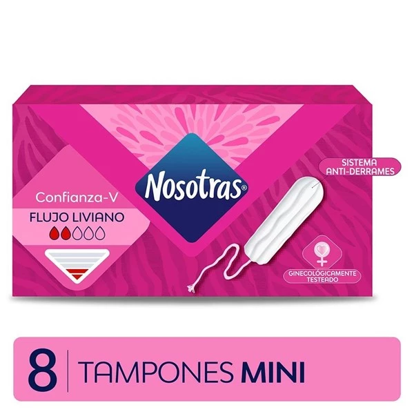Nosotras Tampón Digital Mini (8 Unidades)