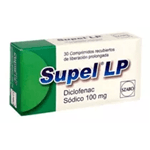 SUPEL 100 mg  LP | 30 comprmidos | Diclofenac #1
