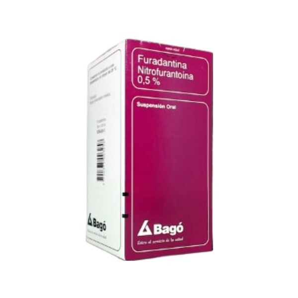 Bagó Furadantina Nitrofurantoína 25 Mg / 5 ml Suspensión x 120 ml #1