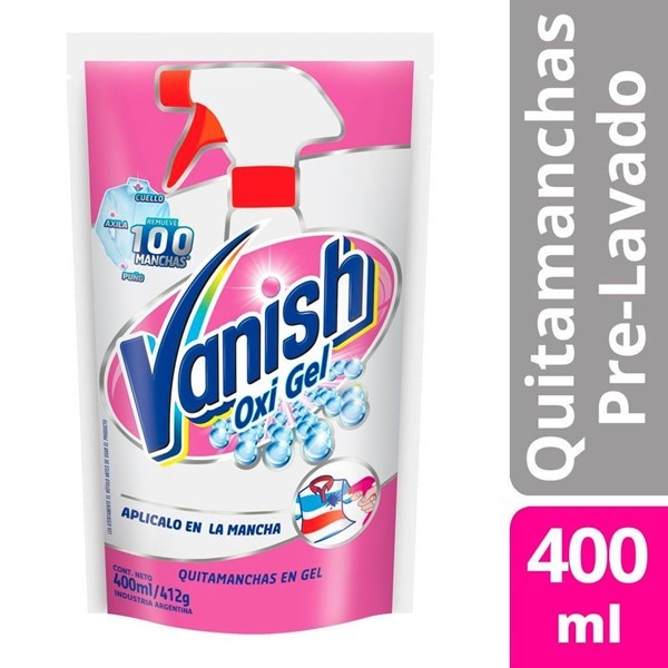 Prelavado Vanish Oxi Gel O2 400 Ml