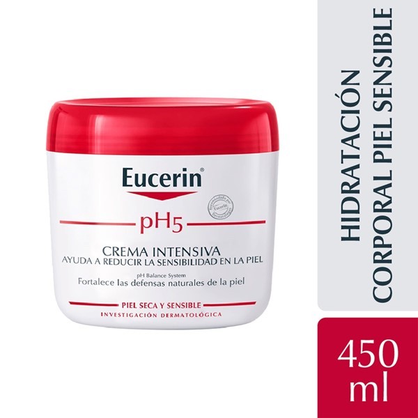 CREMA CORPORAL EUCERIN PH5 INTENSIVA PARA PIEL SECA X 450 ml