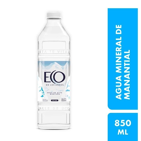 Eco de Los Andes Agua Mineral Eco Origen 850 cc #1