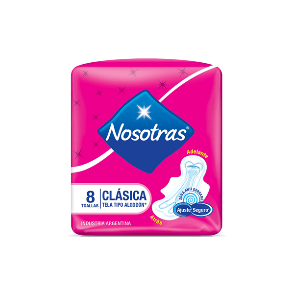 Nosotras Toalla Clasica x 8 Unid #1