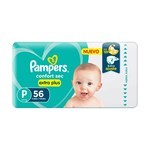 Pañal Pampers Confort Sec Hiperpack P #1