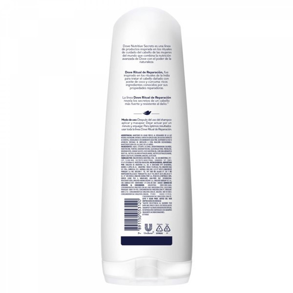 Dove Acondicionador Ritual Reparacion 400 Ml alt