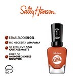 Esmalte de Uñas Sally Hansen Miracle Gel x 14,7 ml Color 388 veg Hot Minute #4