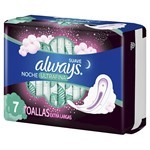 Always Toallas Femeninas Ultrafina Nocturna Con Alas 7 Unidades #3