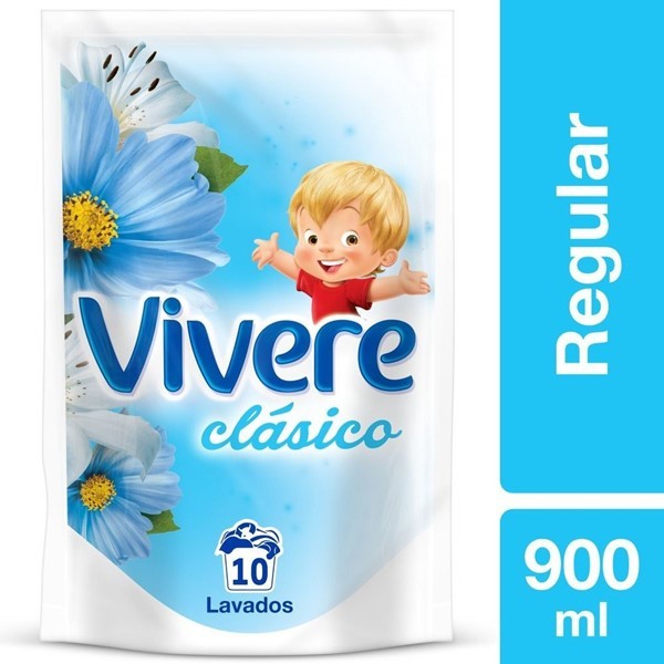 Vivere Suavizante Para Ropa Clasico Repuesto Doypack 900 ml #1