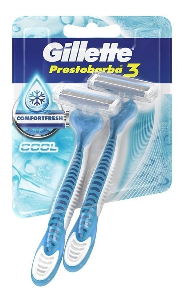 Gillette Prestobarba 3 Ice (2 Unidades)