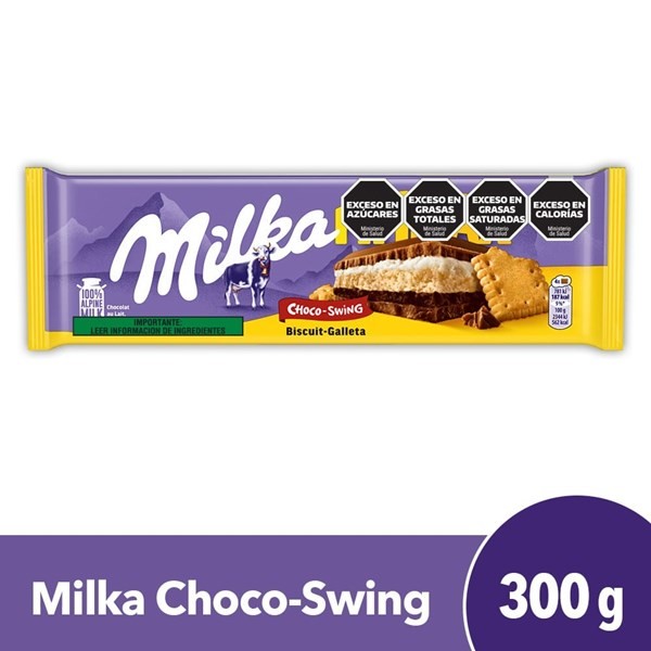 Tableta Chocolate Choco Swing Milka 300 G. #1