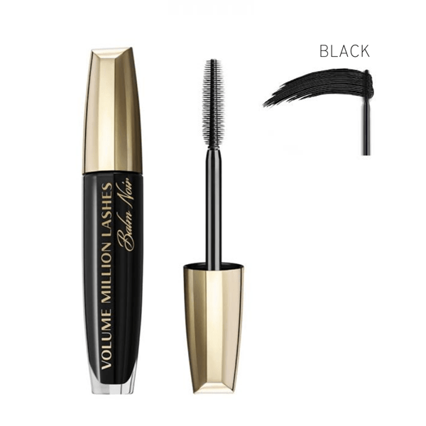 Loreal Paris Mascara de Pestañas Volume Millon Lashes Balm Noir 01 #1