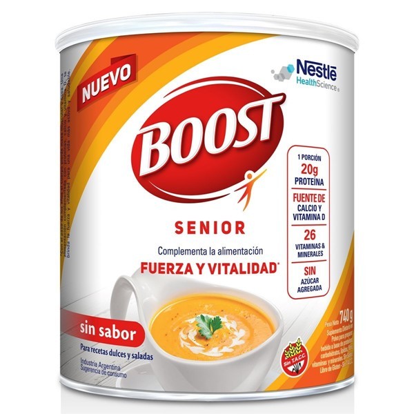 Boost Suplemento Nutricional Powder Neutral 740 gr #1