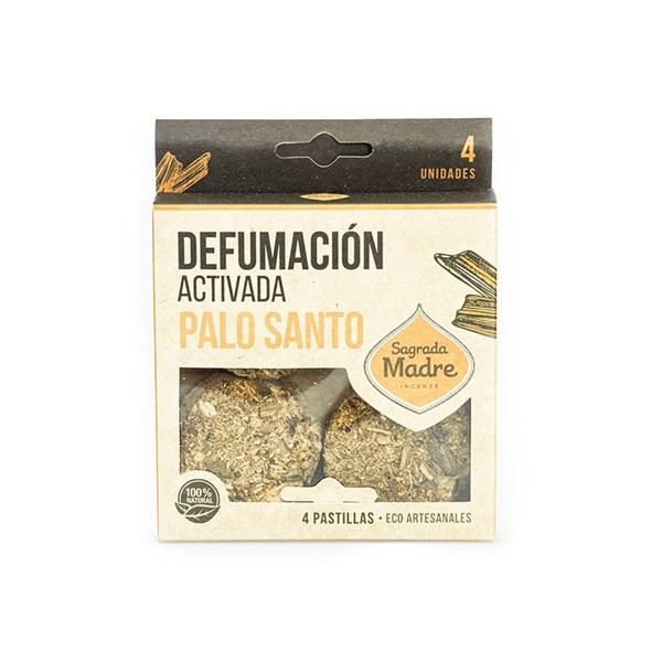 Pastillas Defumación Activada Sagrada Madre Palo Santo x 4 un #1
