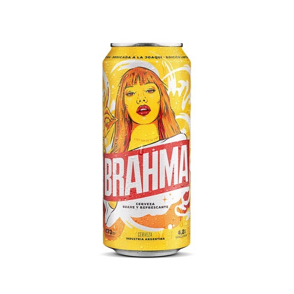 Cerveza Blanca Brahma Musica en Lata 473 cc. alt