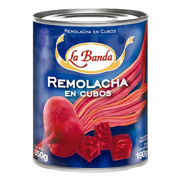 Remolacha en Cubos La Banda 350 gr #1