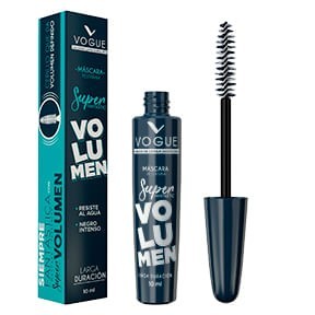 Vogue Mascara Para Pestañas Volumen Negro 10 ml alt